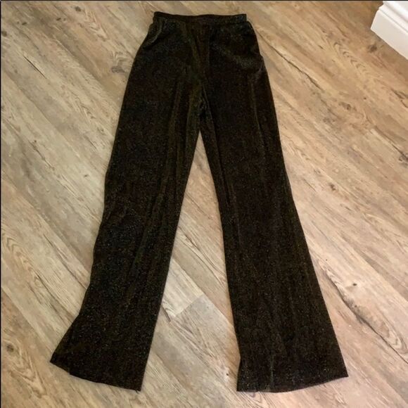 Gold/black pants from revolve - Lovers and Friends. - Picture 3 of 7